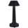 LED Aptumšojama uzlādējama skārienvadāma galda lampa LED/1W/5V 3000-6000K 1800 mAh melna