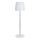 LED Aptumšojama uzlādējama skārienvadāma galda lampa LED/3W/5V 3000K 1800 mAh balta