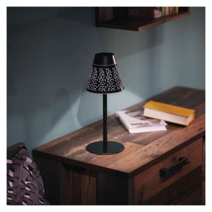 LED Aptumšojama uzlādējams āra galda lampa LED/4,2W/5V 2200mAh IP44