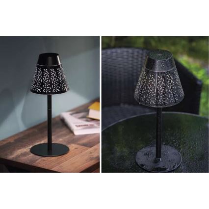 LED Aptumšojama uzlādējams āra galda lampa LED/4,2W/5V 2200mAh IP44
