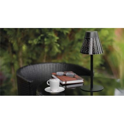 LED Aptumšojama uzlādējams āra galda lampa LED/4,2W/5V 2200mAh IP44