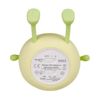LED Aptumšojama uzlādējams bērnu nakts lampa LED/1W/5V 3000K 800 mAh mango