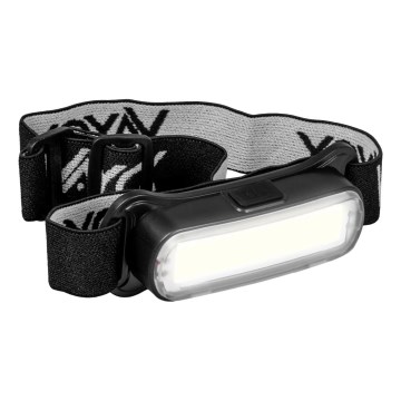 LED Aptumšojama uzlādējams galvas lampa LED/5V IPX4 300 spīdīgs 1200 mAh