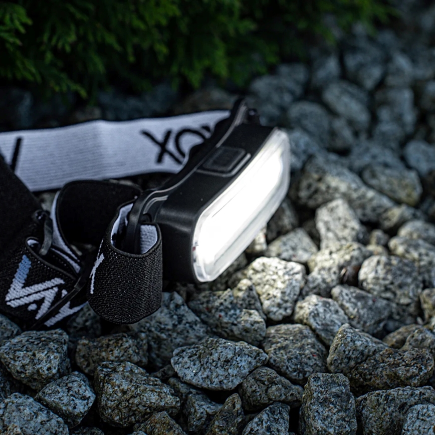LED Aptumšojama uzlādējams galvas lampa LED/5V IPX4 300 spīdīgs 1200 mAh