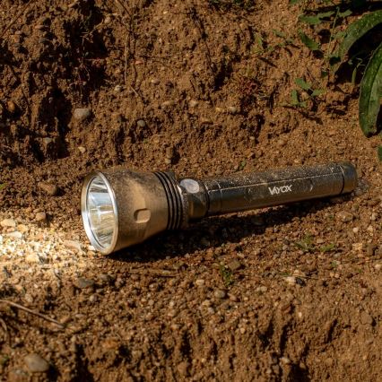 LED Aptumšojama uzlādējams lukturītis LED/20W/5V IPX5 1570 spīdīgs 8400 mAh