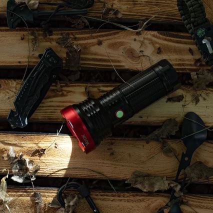 LED Aptumšojama uzlādējams lukturītis LED/20W/5V IPX5 2000 spīdīgs 6000 mAh