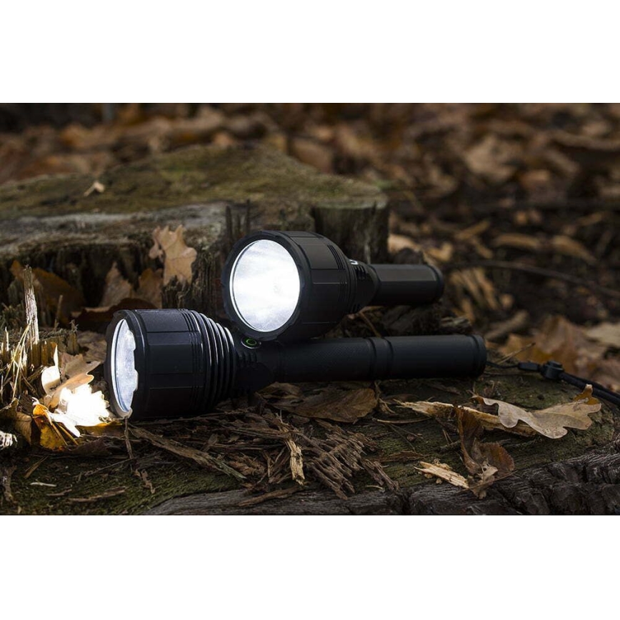 LED Aptumšojama uzlādējams lukturītis LED/30W/5V IPX7 3000 spīdīgs 4200 mAh