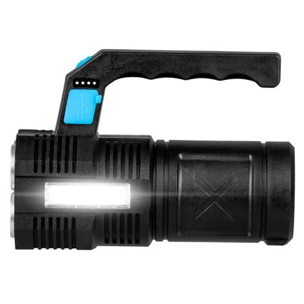 LED Aptumšojama uzlādējams lukturītis LED/5V IPX4 250 spīdīgs 1200 mAh