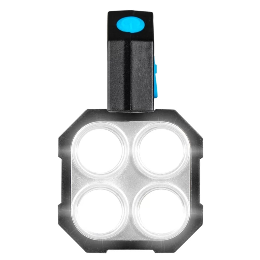 LED Aptumšojama uzlādējams lukturītis LED/5V IPX4 250 spīdīgs 1200 mAh