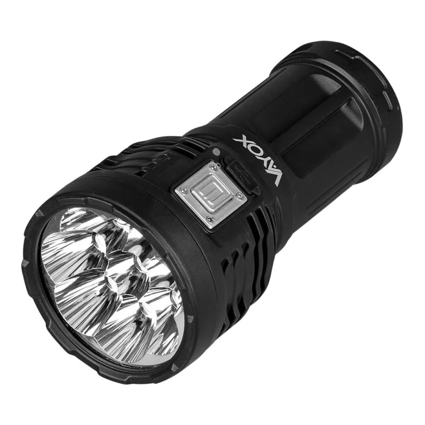 LED Aptumšojama uzlādējams lukturītis LED/5V IPX4 600 spīdīgs 1200 mAh