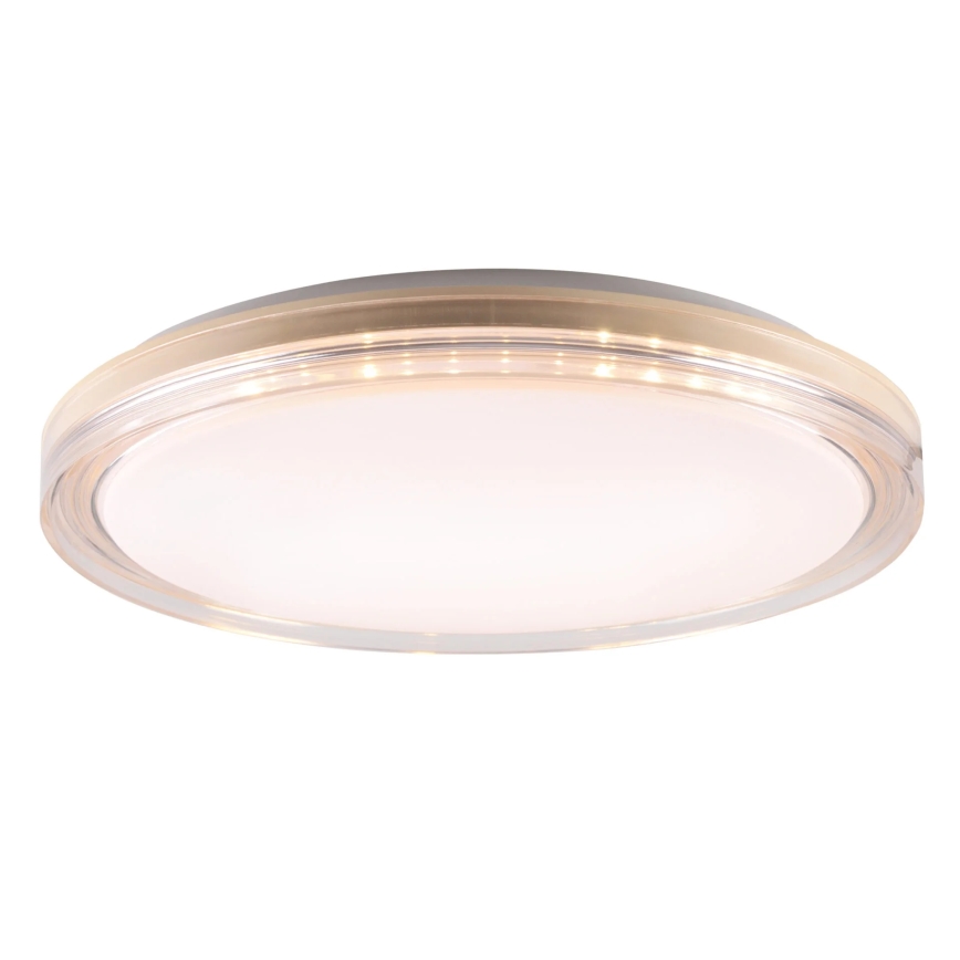 LED Aptumšojama vannas istabas griestu lampa CASSANDRA LED/72W/230V d. 49 cm 3000-6000K IP44 + tālvadības pults