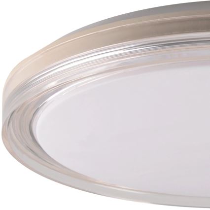 LED Aptumšojama vannas istabas griestu lampa CASSANDRA LED/72W/230V d. 49 cm 3000-6000K IP44 + tālvadības pults