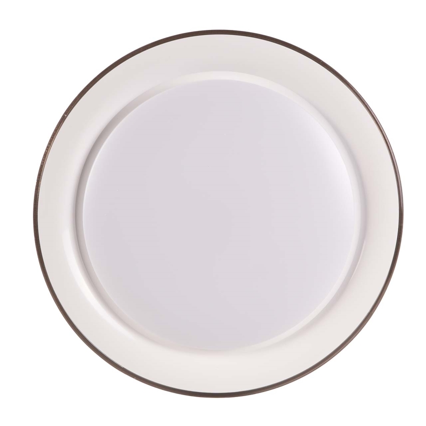 LED Aptumšojama vannas istabas griestu lampa GRAŻYNA LED/72W/230V 3000-6000K d. 51 cm IP44 pelēka + tālvadības pults