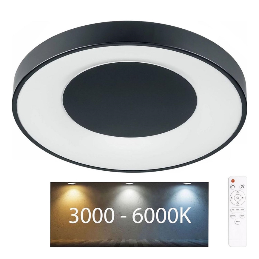 LED Aptumšojama vannas istabas griestu lampa WITOLD LED/72W/230V d. 48 cm 3000-6000K IP44 + tālvadības pults