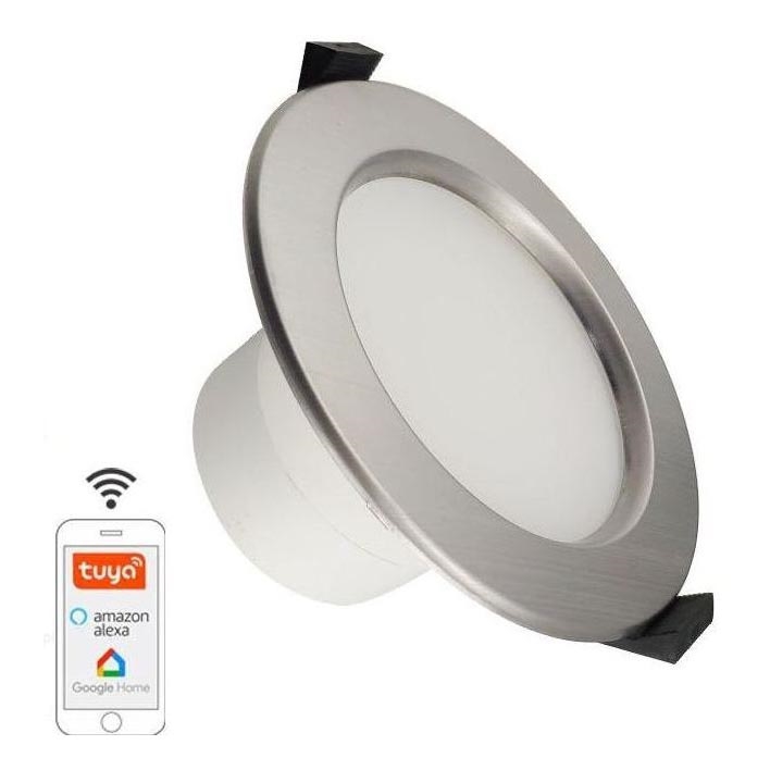 LED Aptumšojama vannas istabas lampa LED/10W/230V 3000K-6500K Wi-Fi Tuya IP44