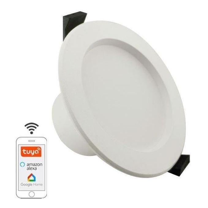 LED Aptumšojama vannas istabas lampa LED/10W/230V 3000K-6500K Wi-Fi Tuya IP44