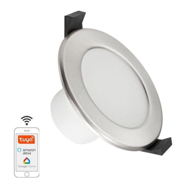 LED Aptumšojama vannas istabas lampa LED/7W/230V 3000K-6500K Wi-Fi Tuya IP44