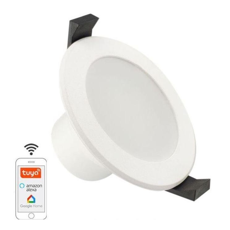 LED Aptumšojama vannas istabas lampa LED/7W/230V 3000K-6500K Wi-Fi Tuya IP44