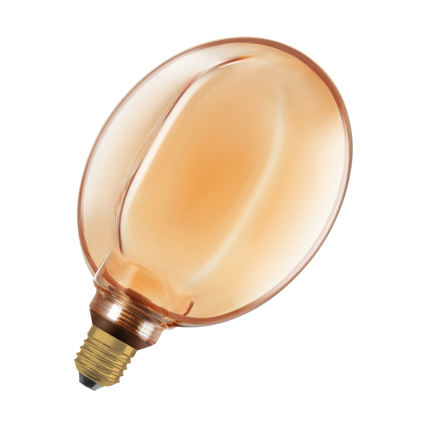 LED aptumšojama VINTAGE spuldze E27/4W/230V 1800K zeltaina - Osram