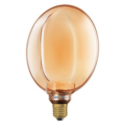 LED aptumšojama VINTAGE spuldze E27/4W/230V 1800K zeltaina - Osram