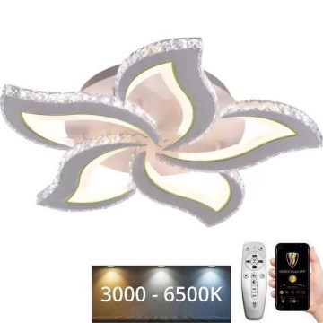 LED Aptumšojama virsapmetuma lustra LED/100W/230V 3000-6500K + tālvadības pults