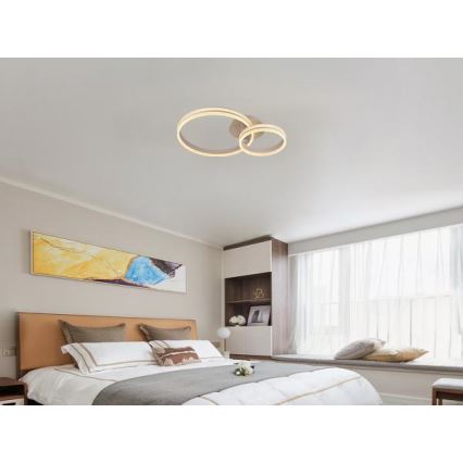 LED Aptumšojama virsapmetuma lustra LED/110W/230V 3000-6500K + tālvadības pults