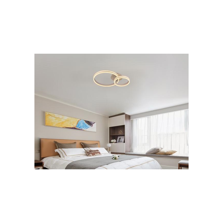 LED Aptumšojama virsapmetuma lustra LED/110W/230V 3000-6500K + tālvadības pults