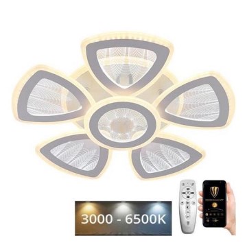 LED Aptumšojama virsapmetuma lustra LED/145W/230V 3000-6500K + tālvadības pults