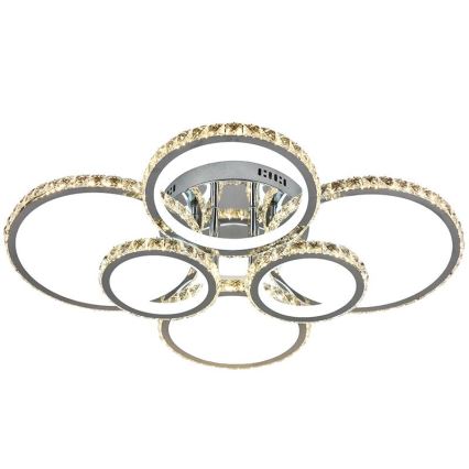 LED Aptumšojama virsapmetuma lustra LED/205W/230V 3000-6500K + tālvadības pults