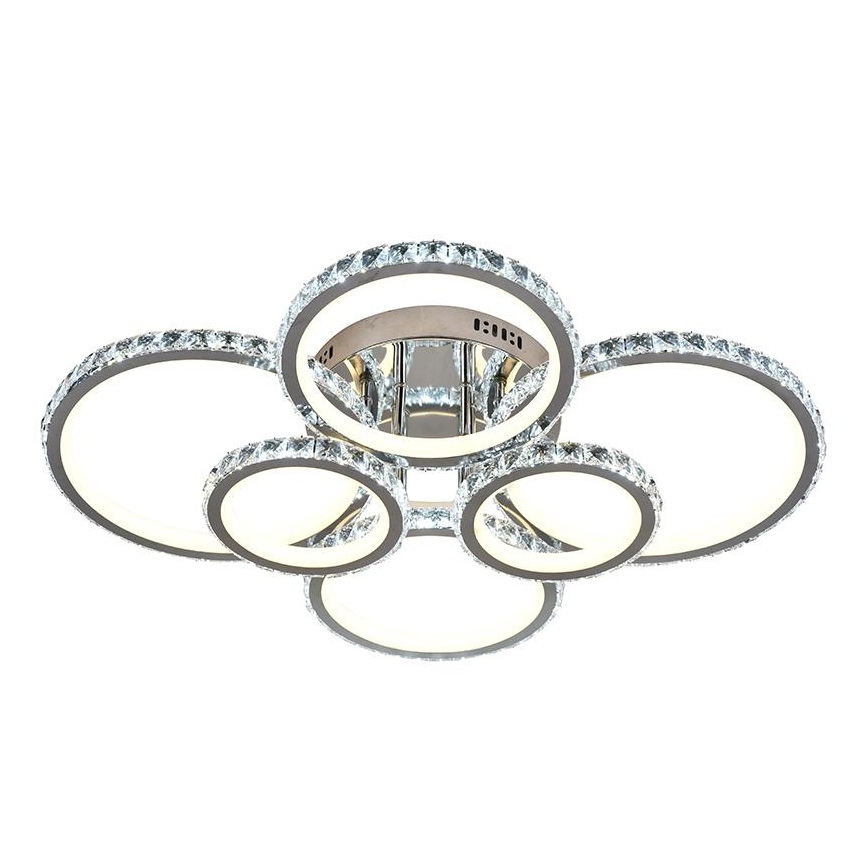 LED Aptumšojama virsapmetuma lustra LED/205W/230V 3000-6500K + tālvadības pults
