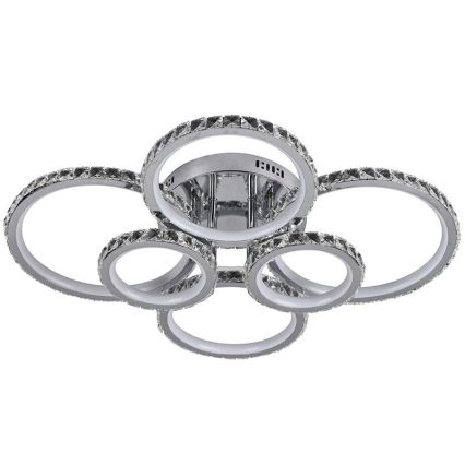 LED Aptumšojama virsapmetuma lustra LED/205W/230V 3000-6500K + tālvadības pults
