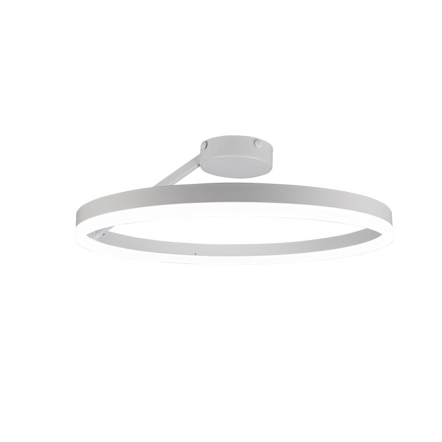 LED Aptumšojama virsapmetuma lustra LED/40W/230V 3000-6500K balta + tālvadības pults