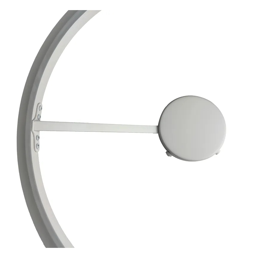 LED Aptumšojama virsapmetuma lustra LED/40W/230V 3000-6500K balta + tālvadības pults