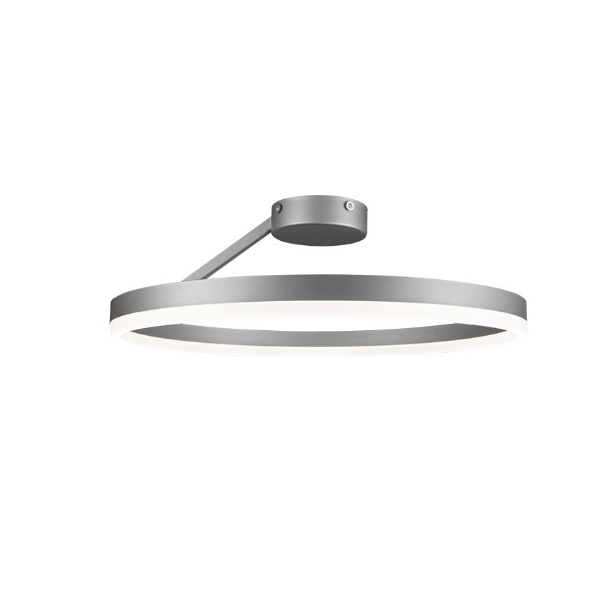 LED Aptumšojama virsapmetuma lustra LED/40W/230V 3000-6500K matēts hroms + tālvadības pults