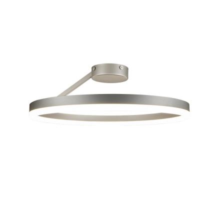 LED Aptumšojama virsapmetuma lustra LED/40W/230V 3000-6500K matēts hroms + tālvadības pults
