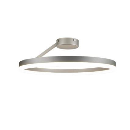 LED Aptumšojama virsapmetuma lustra LED/40W/230V 3000-6500K matēts hroms + tālvadības pults
