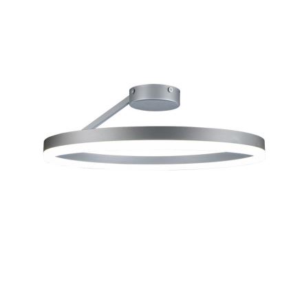 LED Aptumšojama virsapmetuma lustra LED/40W/230V 3000-6500K matēts hroms + tālvadības pults