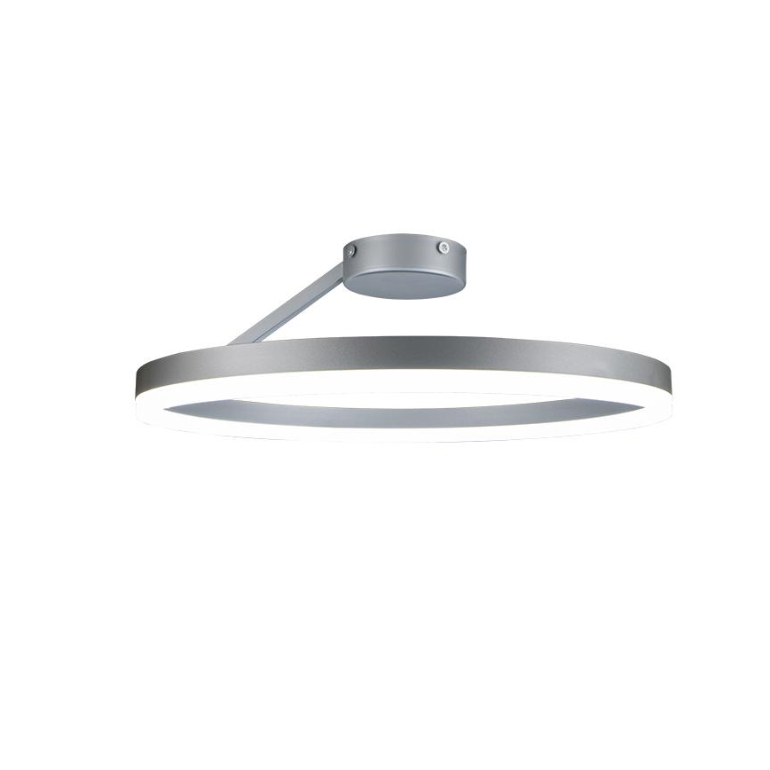 LED Aptumšojama virsapmetuma lustra LED/40W/230V 3000-6500K matēts hroms + tālvadības pults