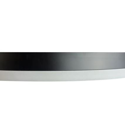 LED Aptumšojama virsapmetuma lustra LED/40W/230V 3000-6500K melna + tālvadības pults