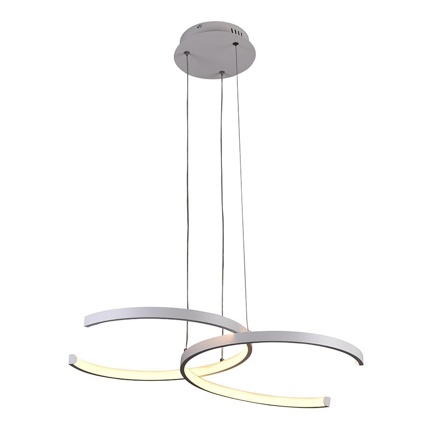 LED Aptumšojama virsapmetuma lustra LED/50W/230V 3000-6500K + tālvadības pults