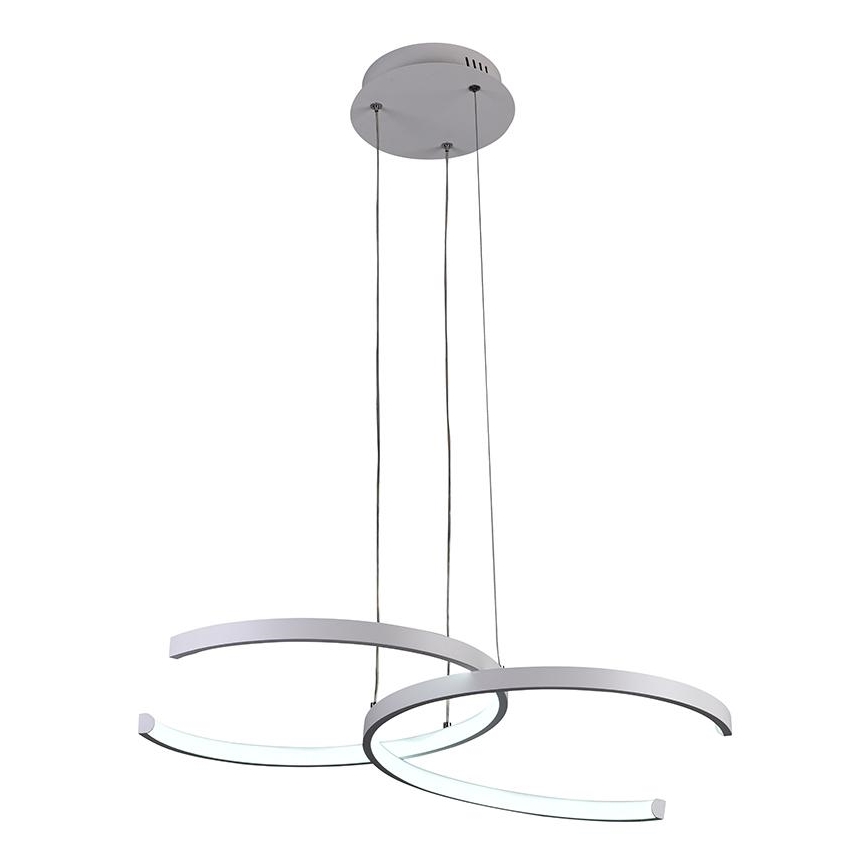 LED Aptumšojama virsapmetuma lustra LED/50W/230V 3000-6500K + tālvadības pults