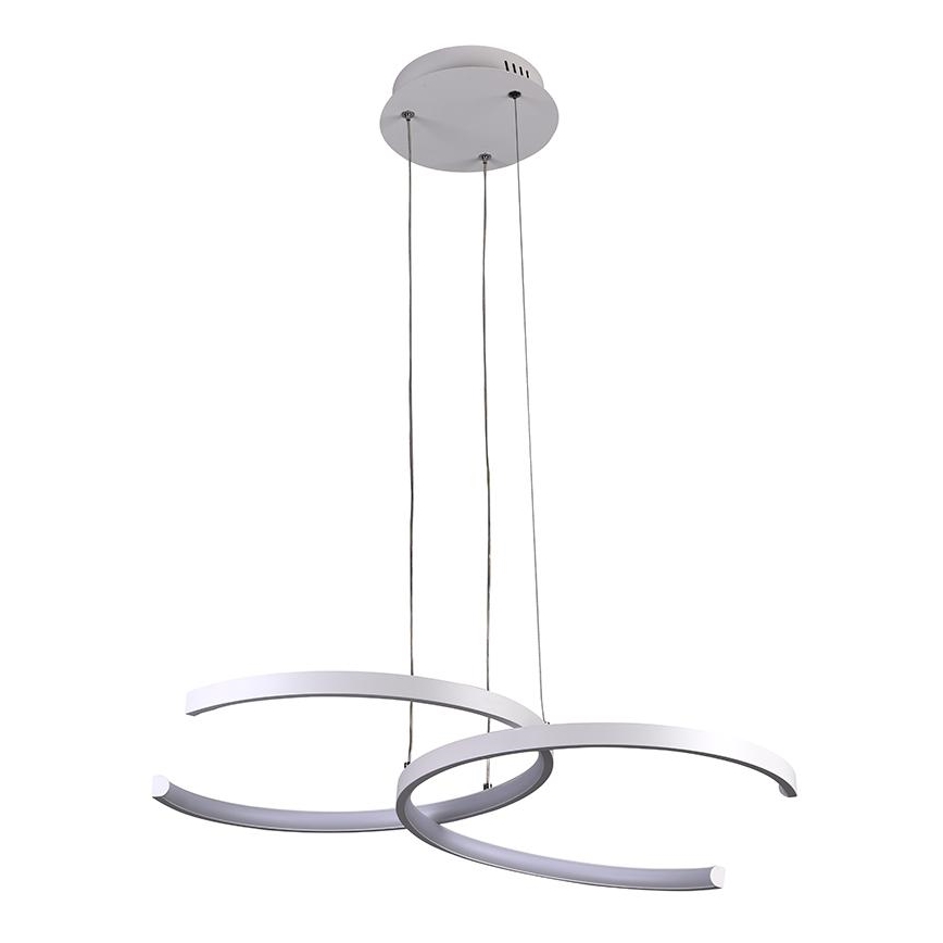 LED Aptumšojama virsapmetuma lustra LED/50W/230V 3000-6500K + tālvadības pults
