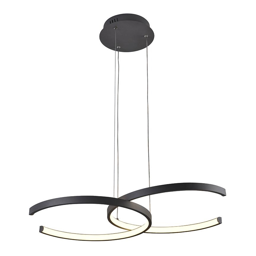 LED Aptumšojama virsapmetuma lustra LED/50W/230V 3000-6500K + tālvadības pults