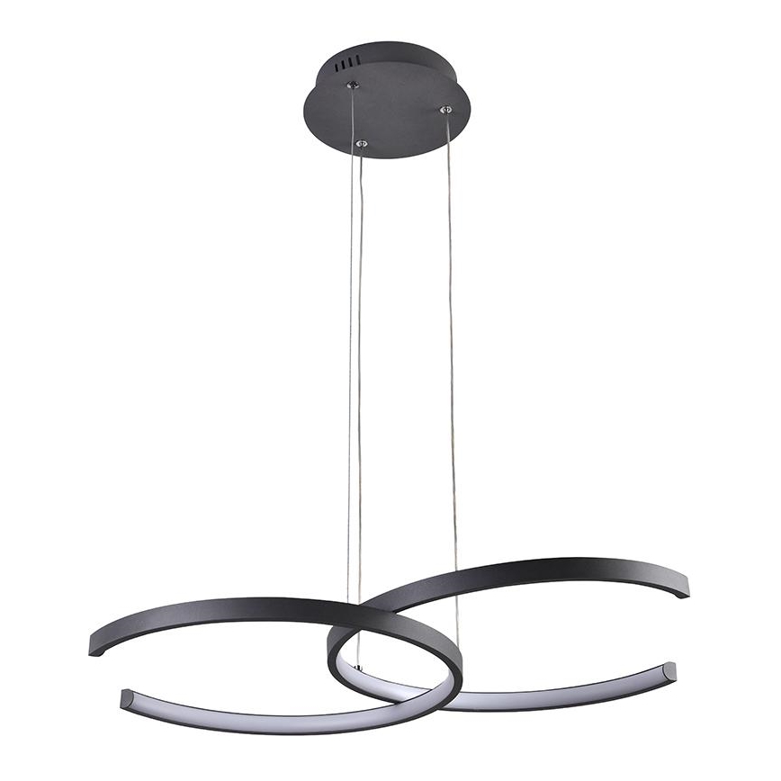 LED Aptumšojama virsapmetuma lustra LED/50W/230V 3000-6500K + tālvadības pults