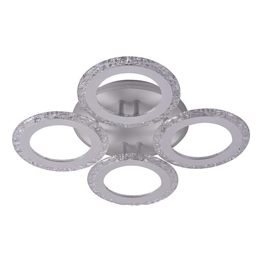LED Aptumšojama virsapmetuma lustra LED/55W/230V 3000-6500K + tālvadības pults