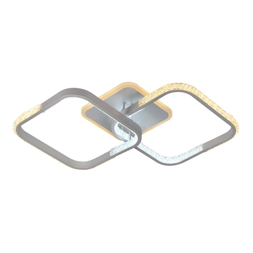 LED Aptumšojama virsapmetuma lustra LED/55W/230V 3000-6500K + tālvadības pults