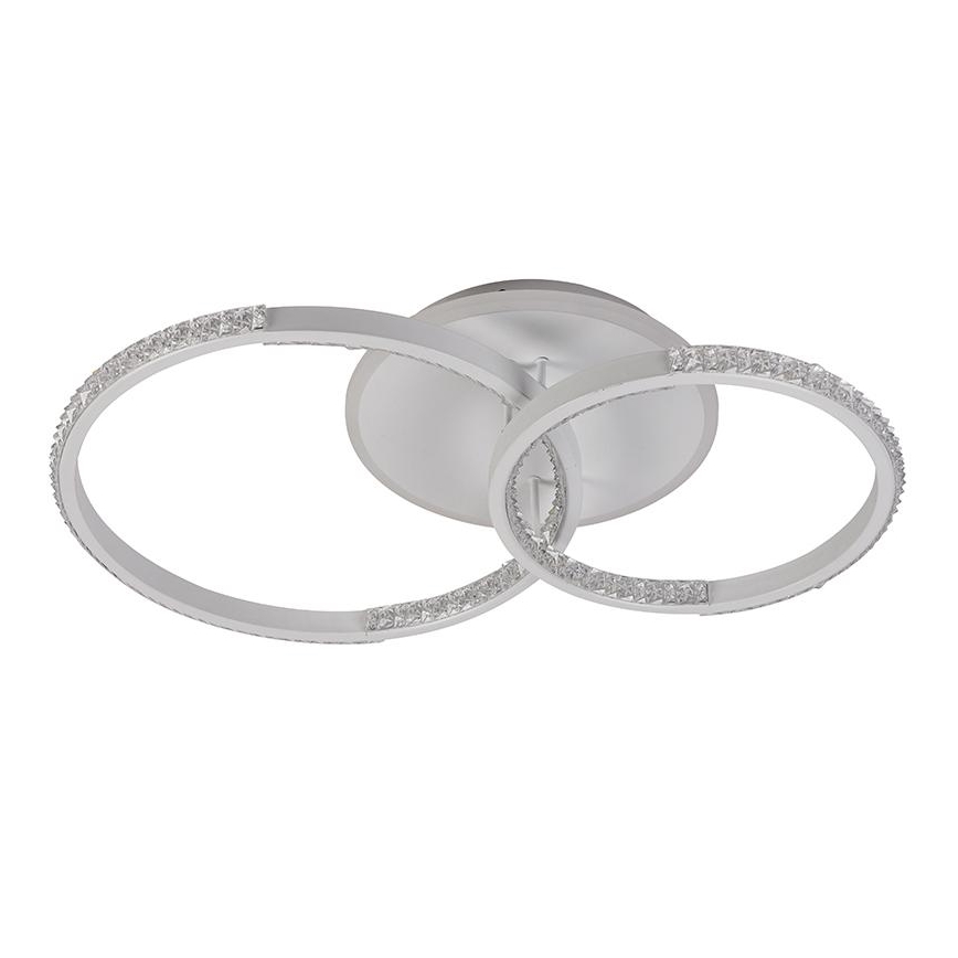 LED Aptumšojama virsapmetuma lustra LED/55W/230V 3000-6500K + tālvadības pults