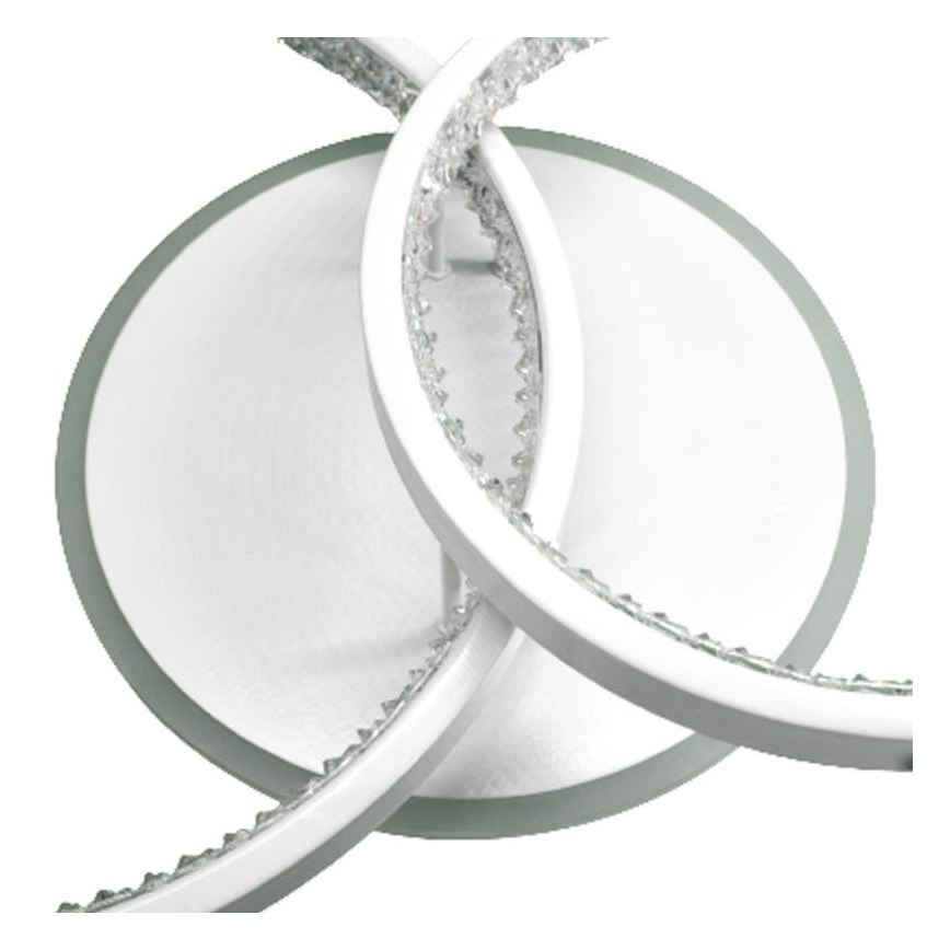 LED Aptumšojama virsapmetuma lustra LED/55W/230V 3000-6500K + tālvadības pults