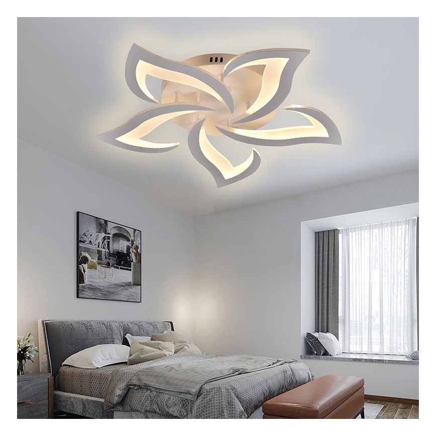 LED Aptumšojama virsapmetuma lustra LED/55W/230V 3000-6500K + tālvadības pults