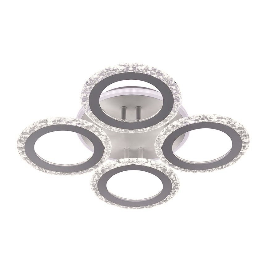 LED Aptumšojama virsapmetuma lustra LED/55W/230V 3000-6500K + tālvadības pults
